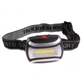 Фонарь налобный BL-3088 (3ААА) 2 LED+1 COB /1/120/