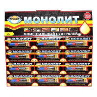 Клей Монолит моментальный суперклей 3г. /12/288/